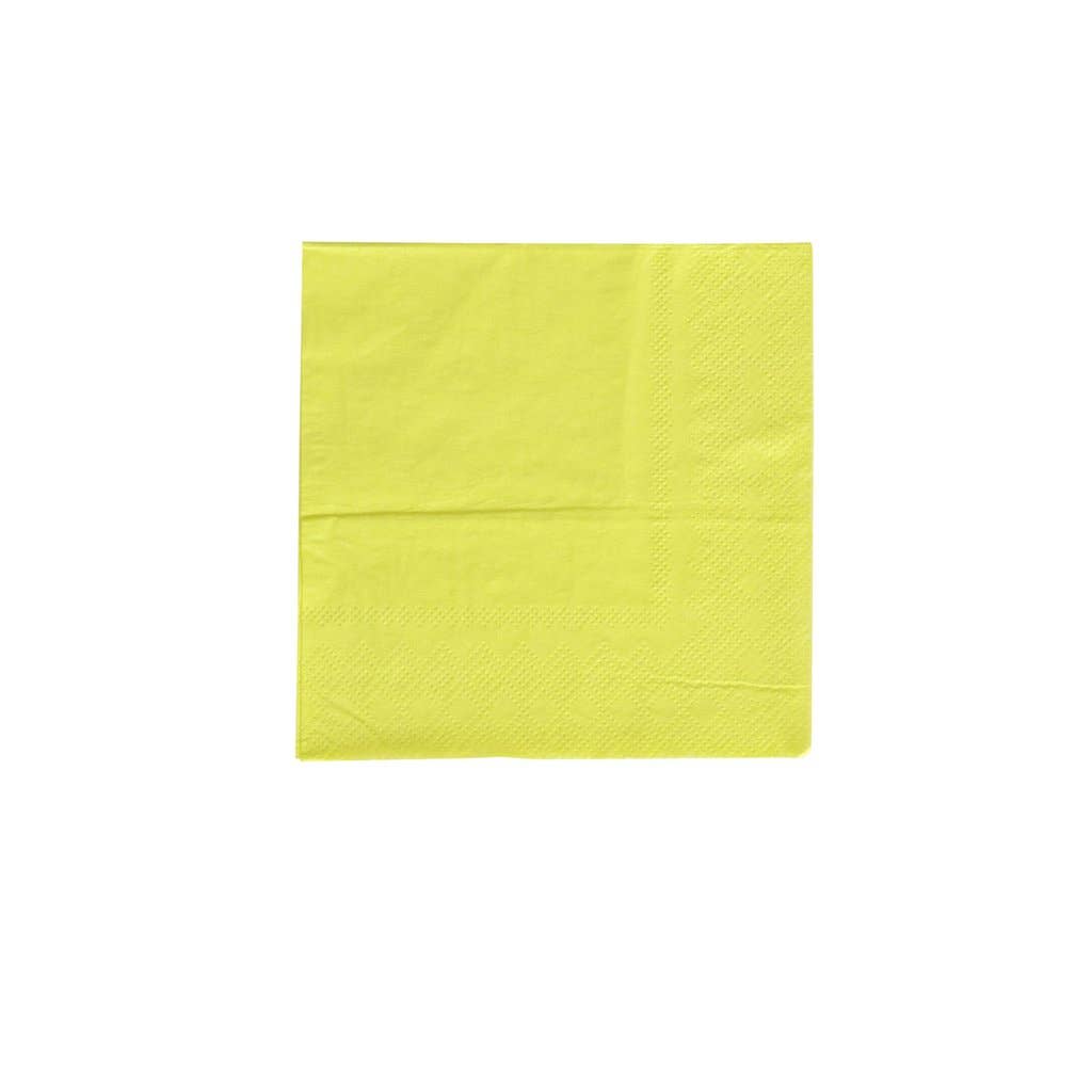 Cocktail Napkins: Neon Rose