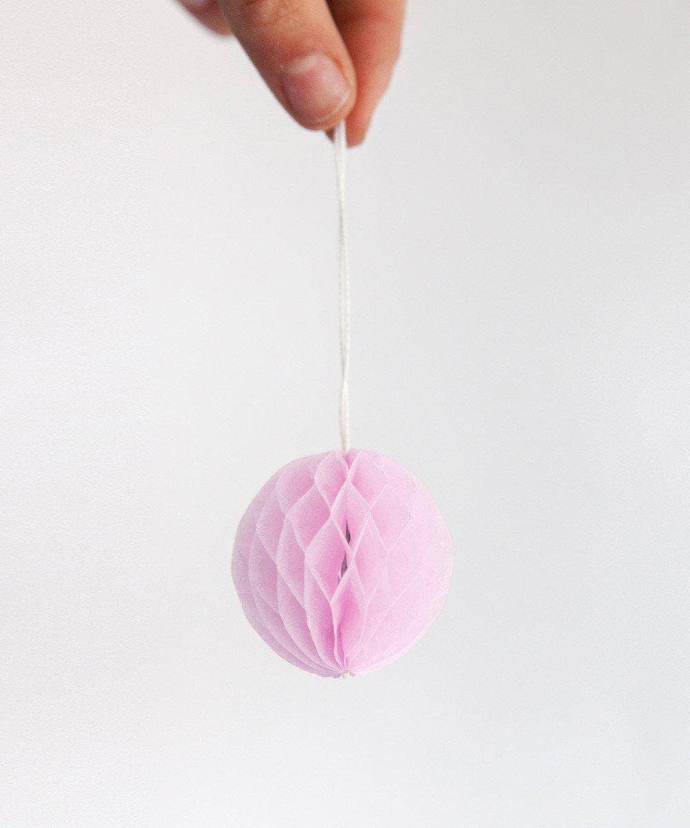 Honeycomb Mini Balls 2": Orchid Pink