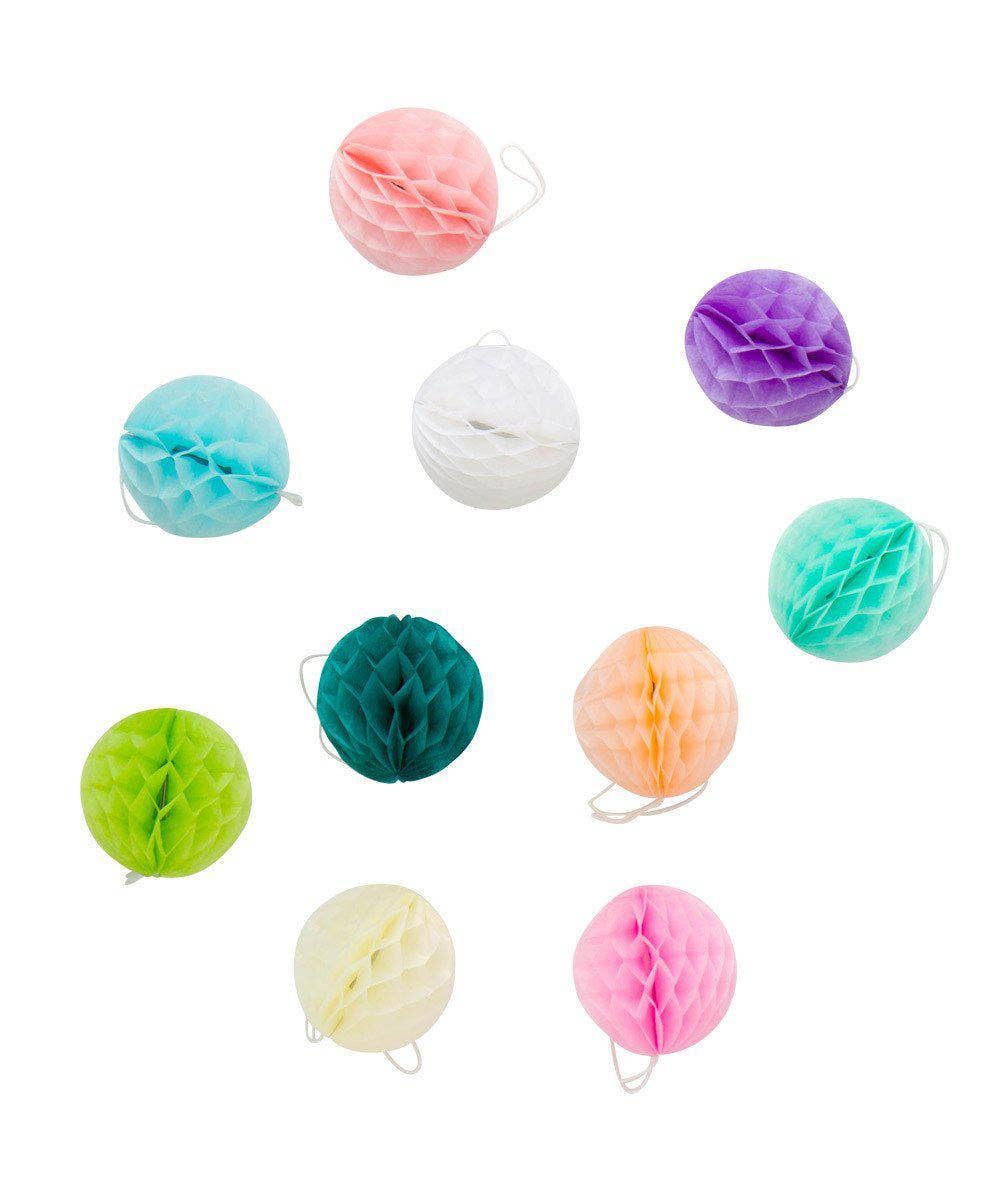 Honeycomb Mini Balls 2": Cream