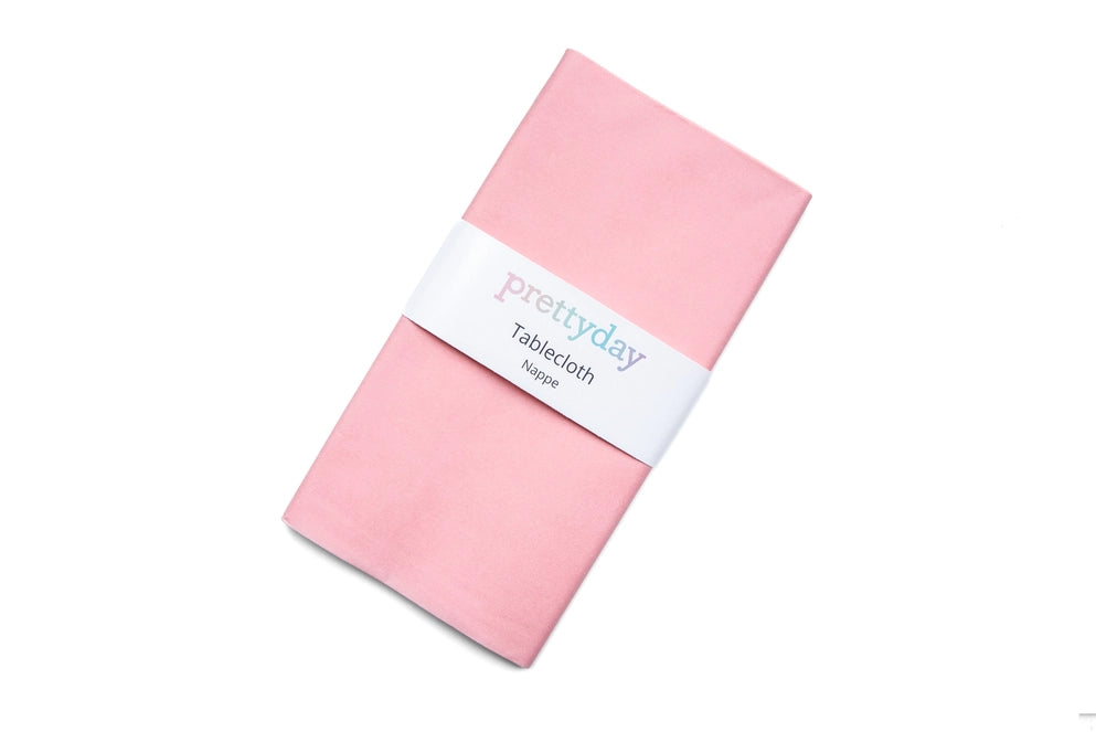 Eco-Friendly Pink Disposable Pastel Paper Party Tablecloth