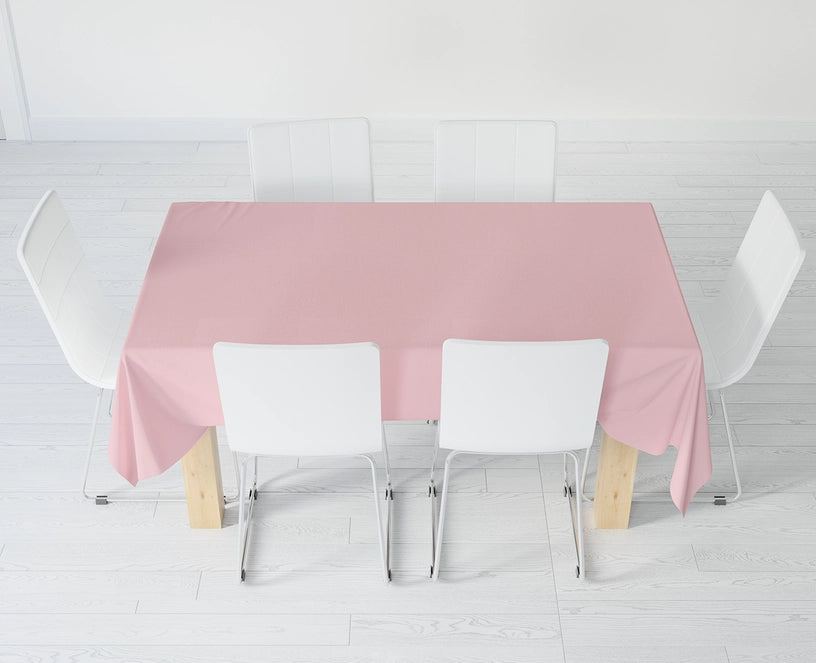 Eco-Friendly Pink Disposable Pastel Paper Party Tablecloth