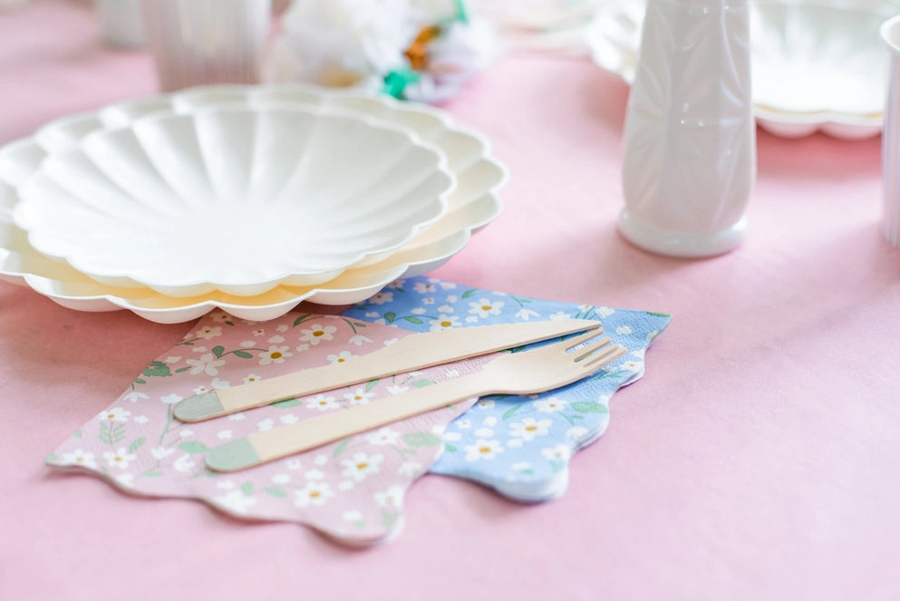 Eco-Friendly Pink Disposable Pastel Paper Party Tablecloth