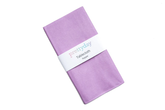 Eco-Friendly Purple Disposable Pastel Paper Table Cover