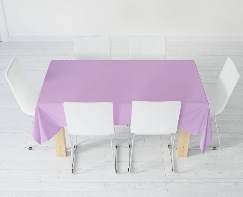 Eco-Friendly Purple Disposable Pastel Paper Table Cover