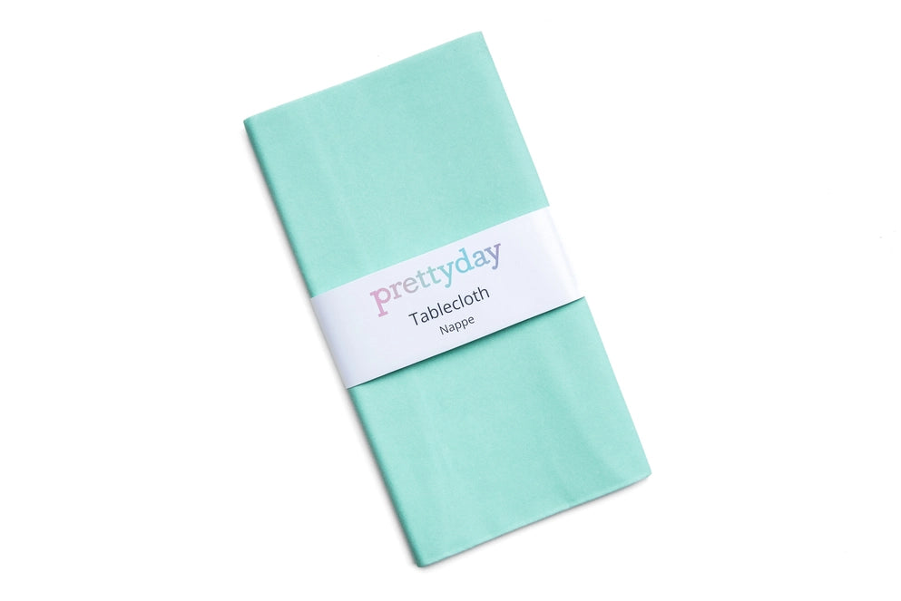 Eco Mint Disposable Pastel Paper Party Tablecloth