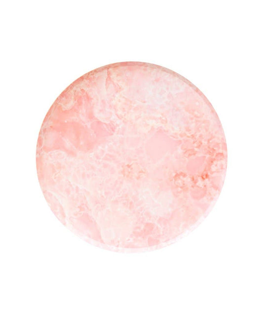 Rose Quartz Low Rimmed Pattern Plates - Large and Small