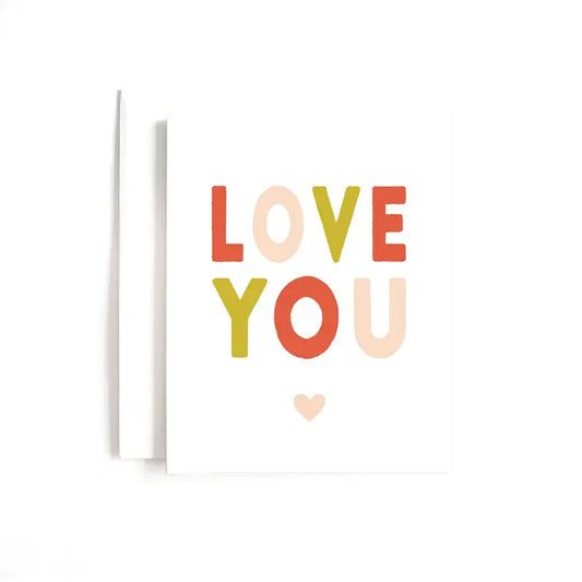 LOVE YOU Valentine's Card