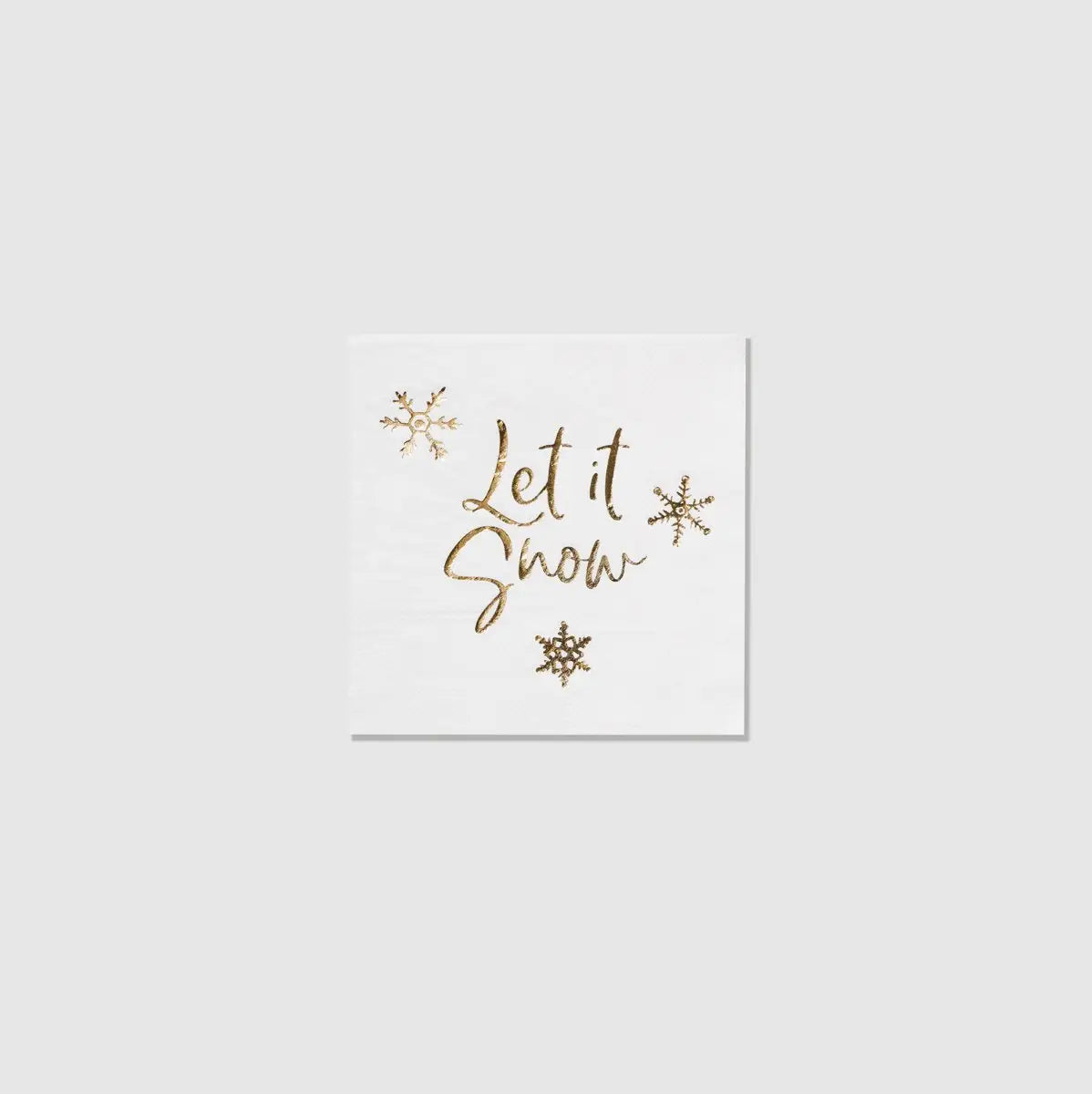 Let It Snow Cocktail Napkins