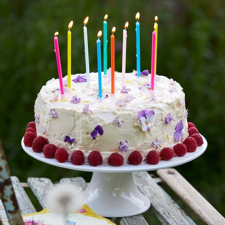 Tall Rainbow Birthday Candles