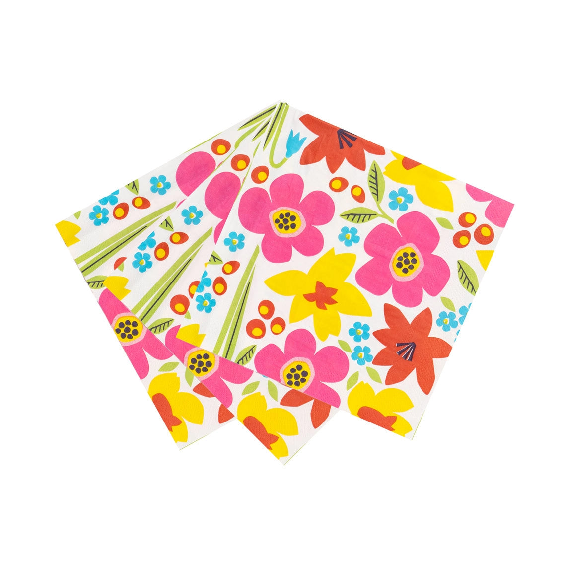 Recyclable Floral Napkins