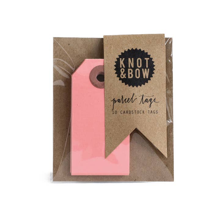 Parcel Tags - Pink