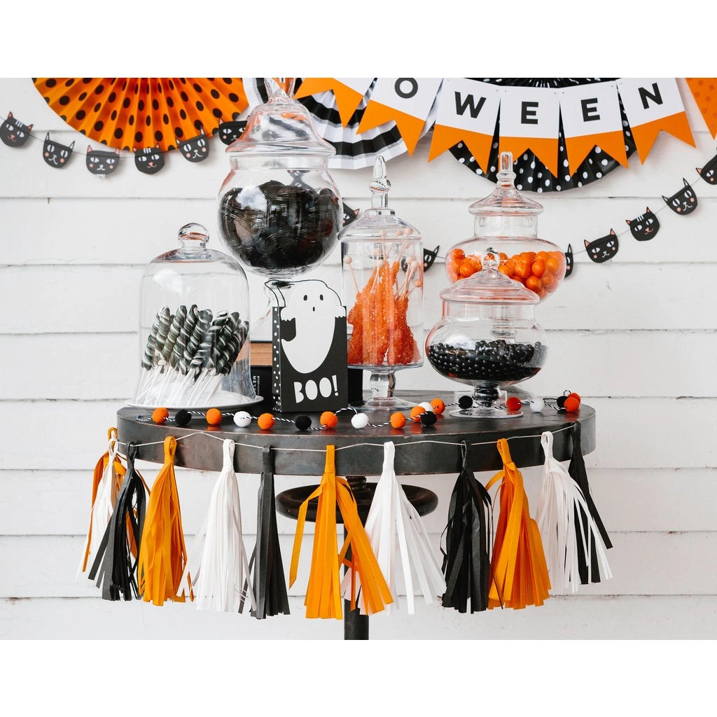 Halloween Tassel Garland