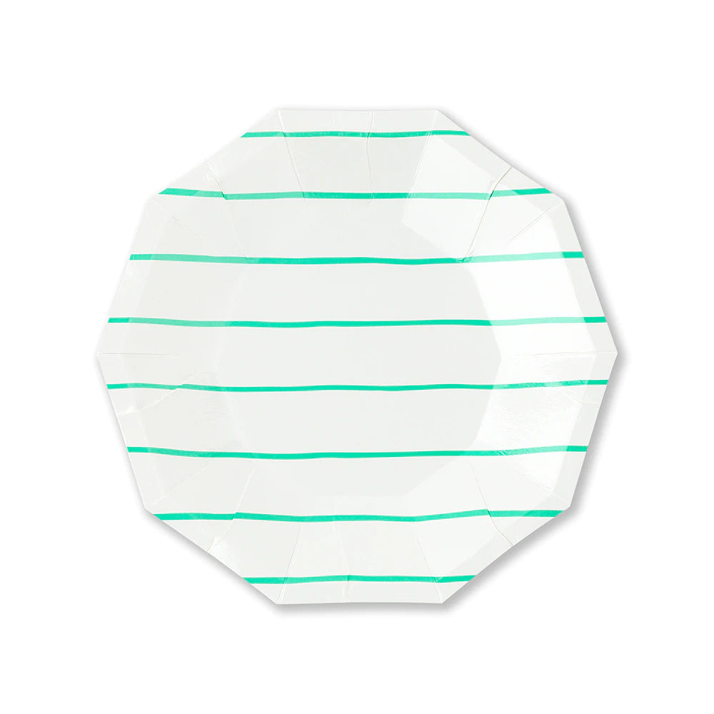 Clover Frenchie Striped Small Plates