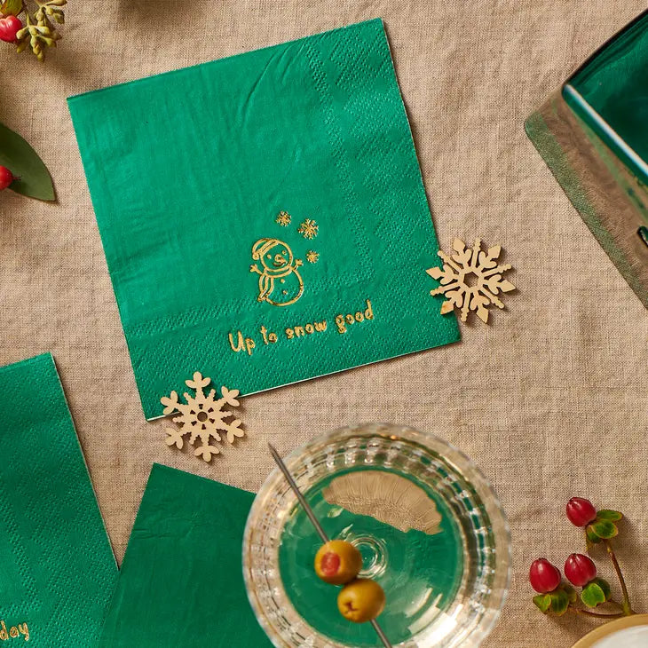 Holiday Cheer Cocktaill Napkins
