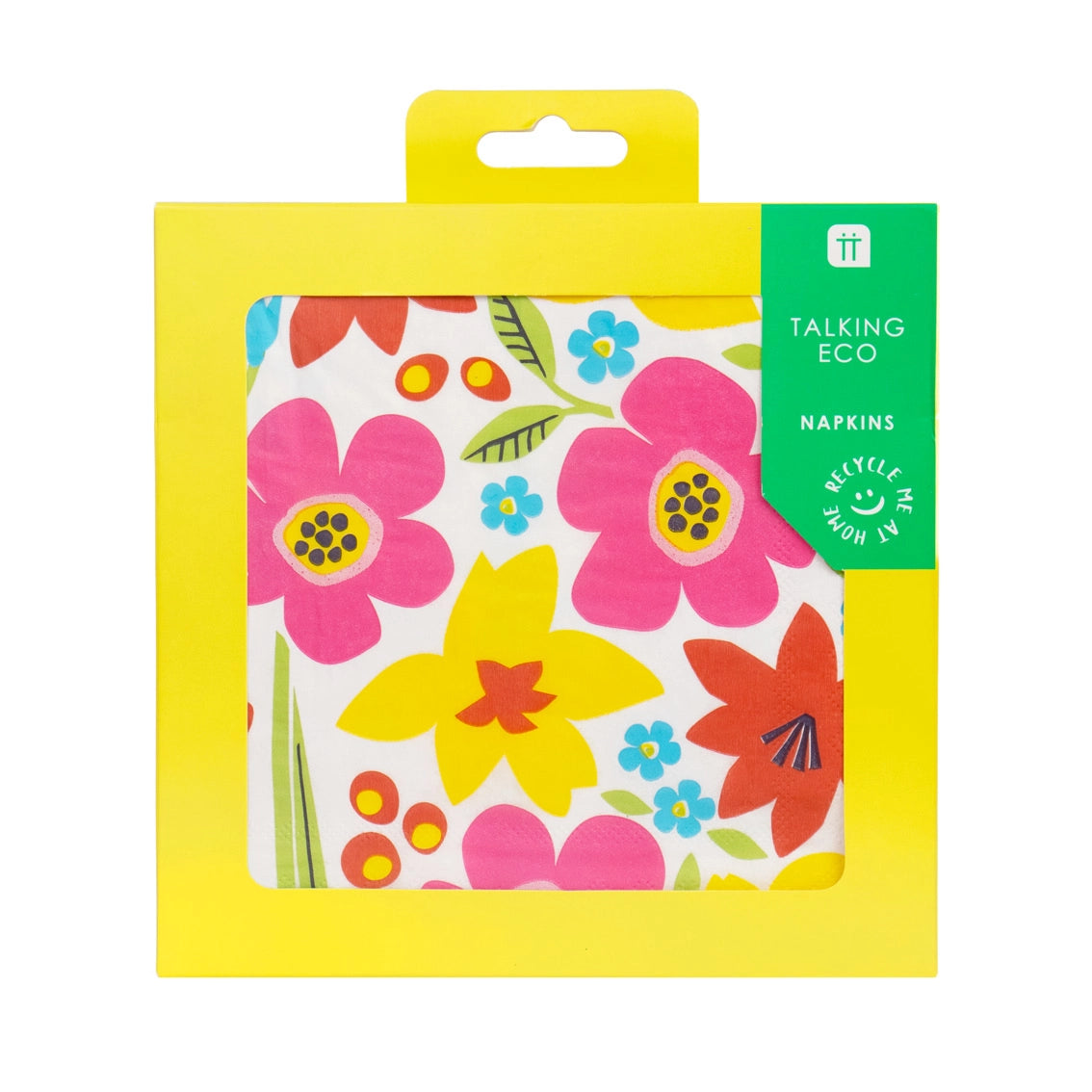 Recyclable Floral Napkins