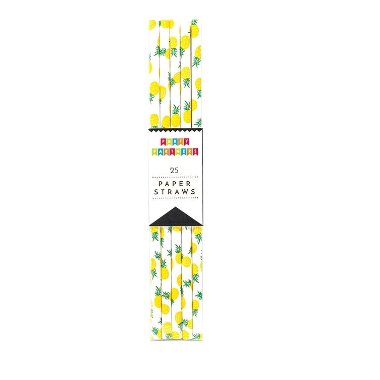 Pineapple Paper Straws