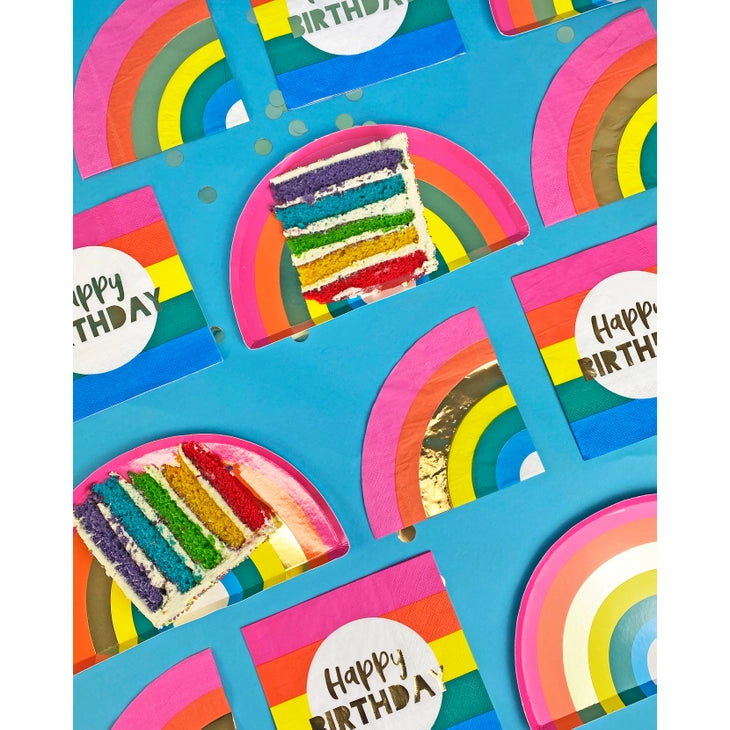 Rainbow Party Plates