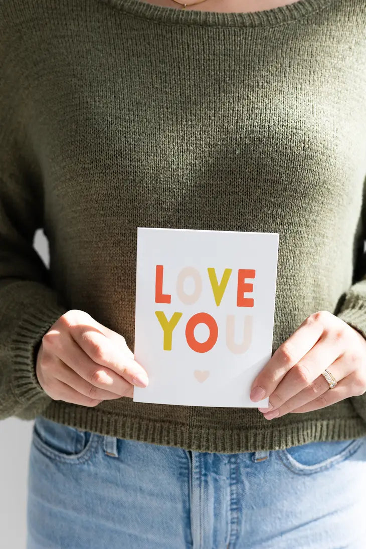 LOVE YOU Valentine's Card