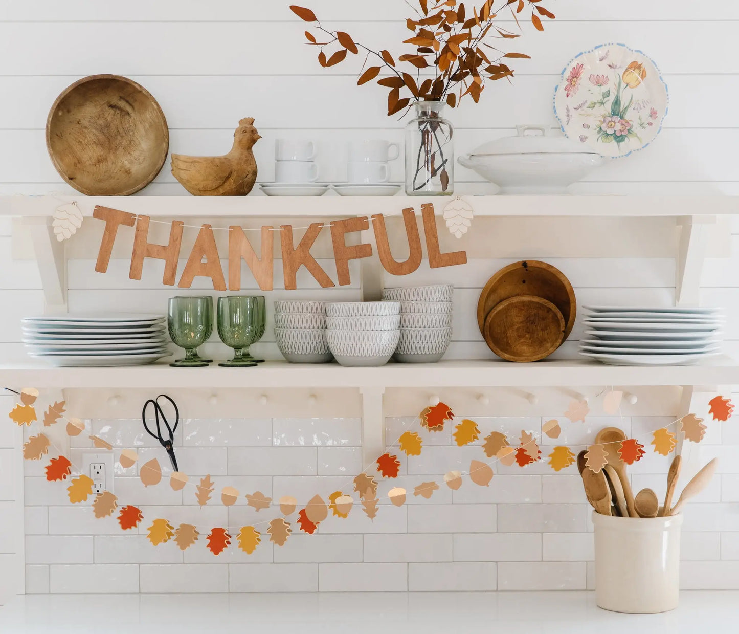 Thankful Wood Banner