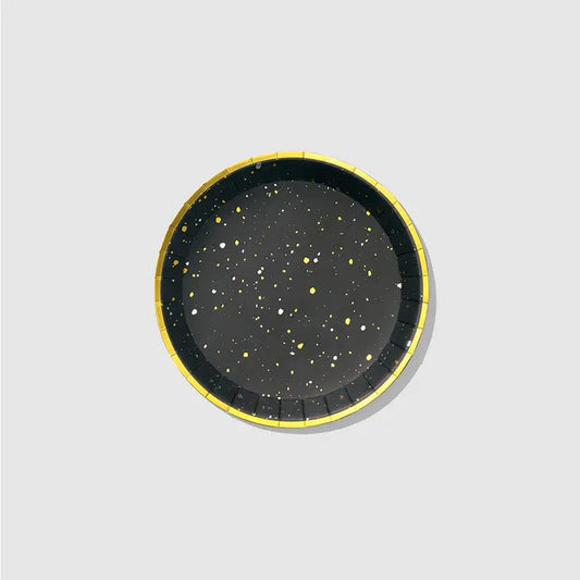 Starry Night Small Paper Party Plates
