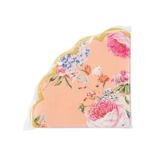 Truly Scrumptious Scalloped Floral Napkin