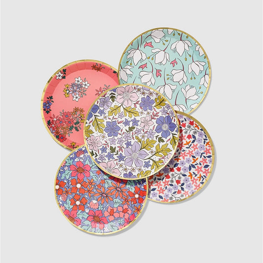 In Full Bloom Small Paper Plates