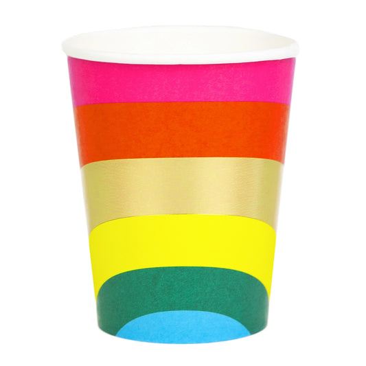 Birthday Brights Rainbow Cups